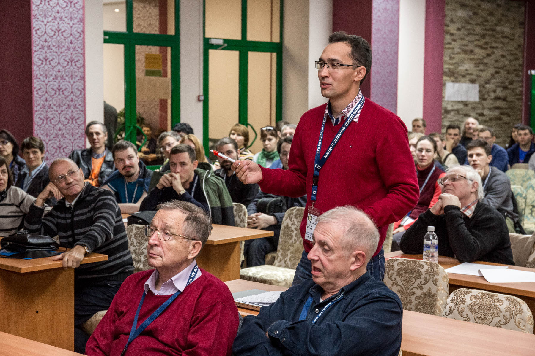 Участники и слушатели международной Байкальской молодежной научной школы по фундаментальной физике